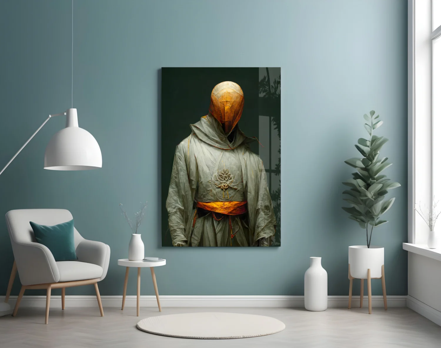 Headless Monk Glass Art  || Designer Collection - Image 5