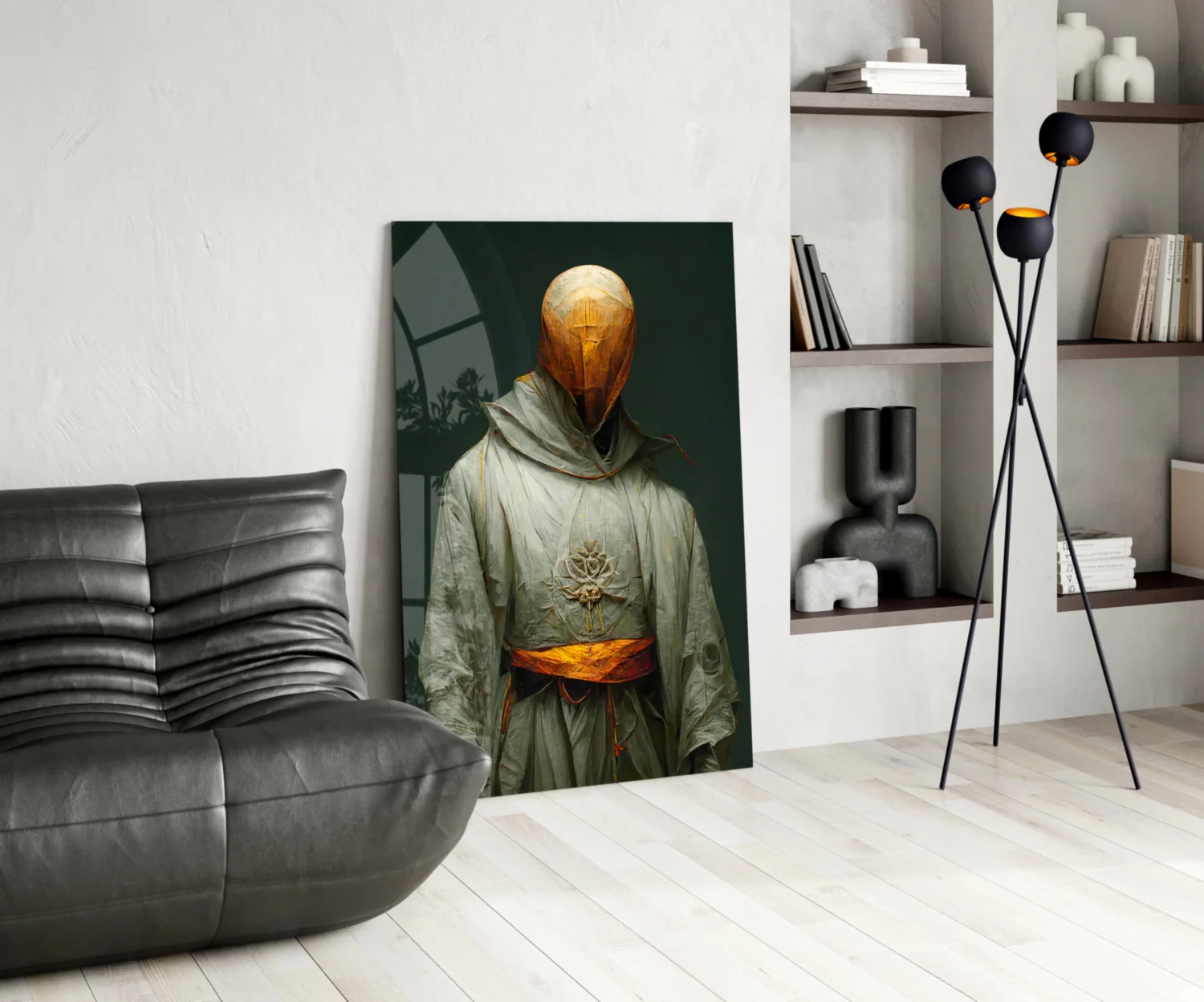 Headless Monk Glass Art  || Designer Collection - Image 6