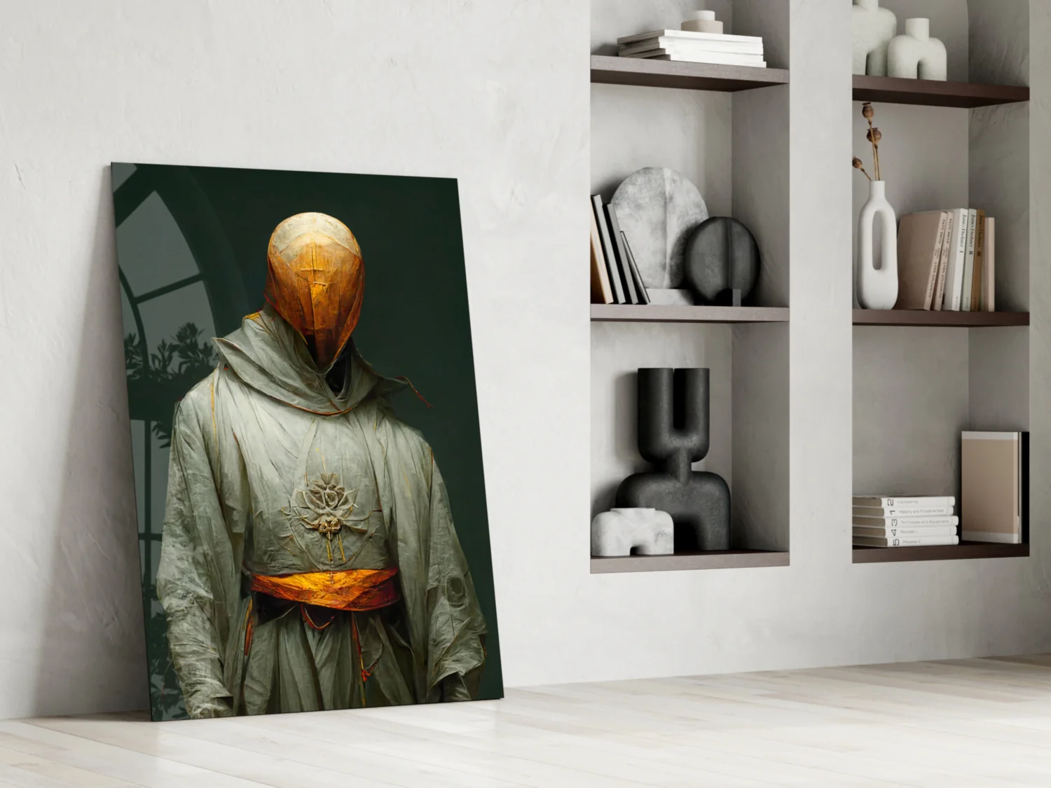 Headless Monk Glass Art  || Designer Collection - Image 7