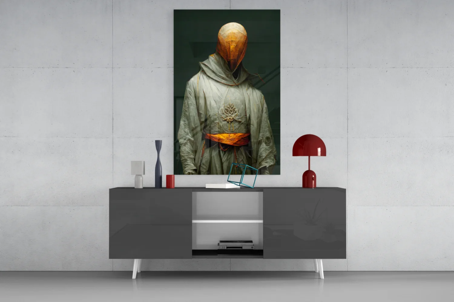 Headless Monk Glass Art  || Designer Collection - Image 9
