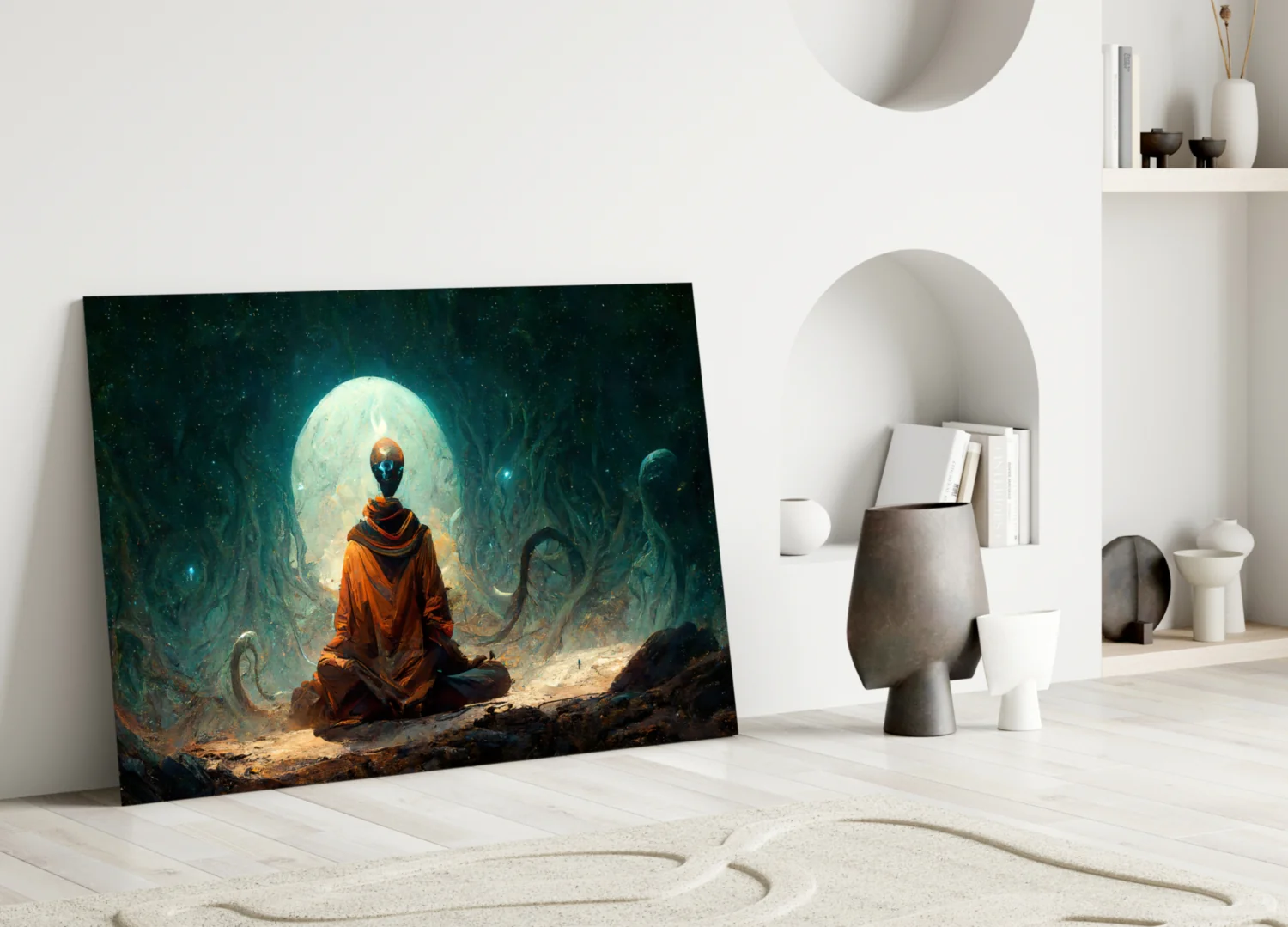 Meditation Glass Art  || Designer Collection - Image 4