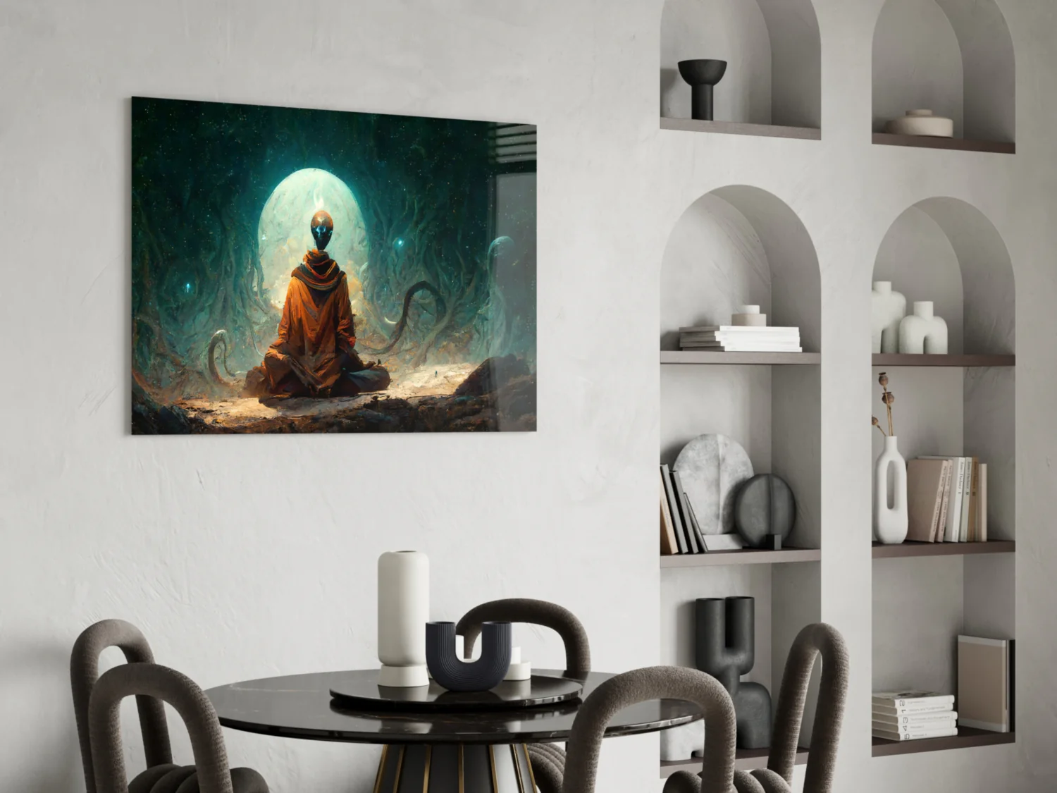 Meditation Glass Art  || Designer Collection - Image 6