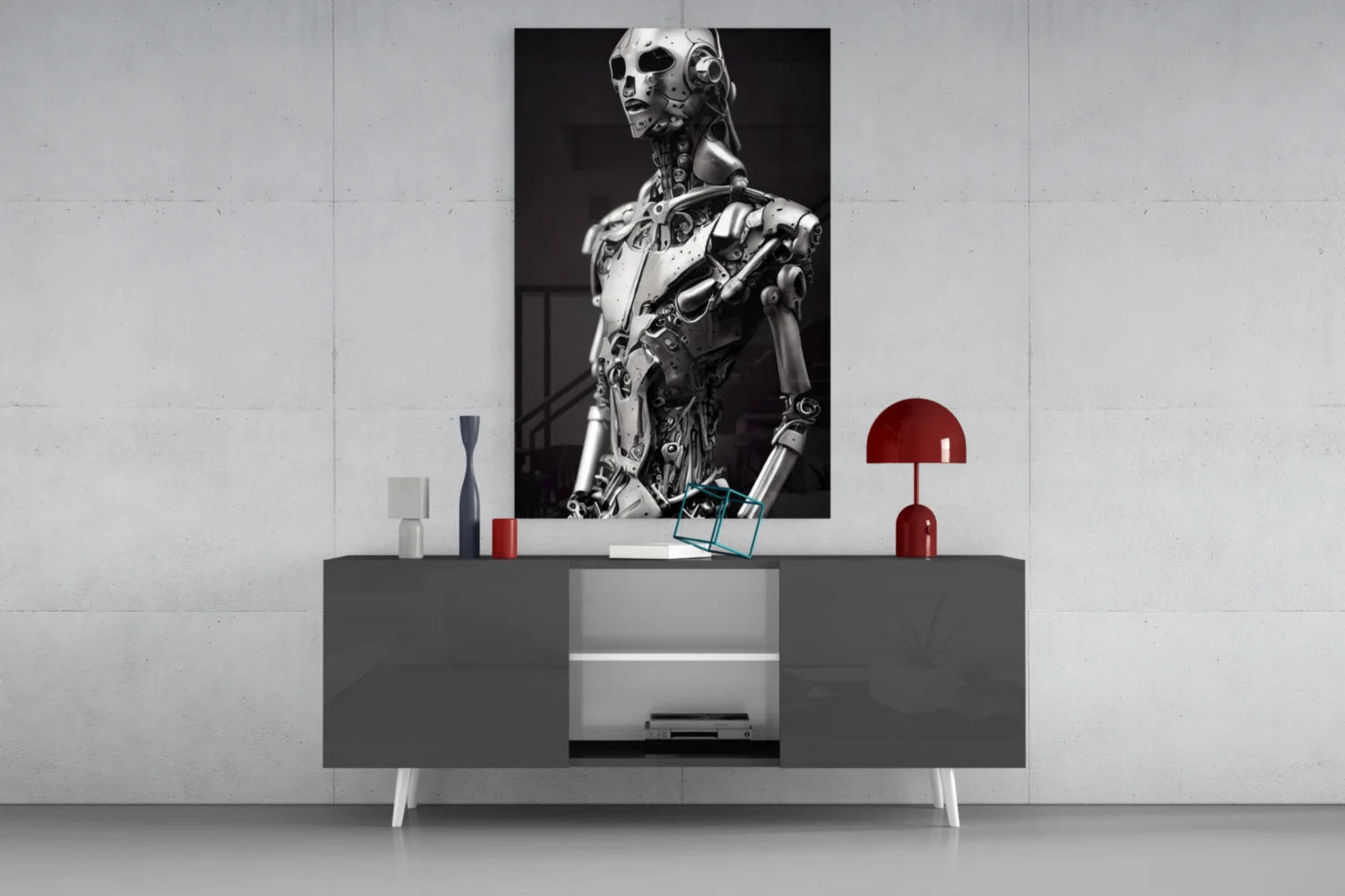 First "Humachine" Glass Art  || Designer Collection - Image 9