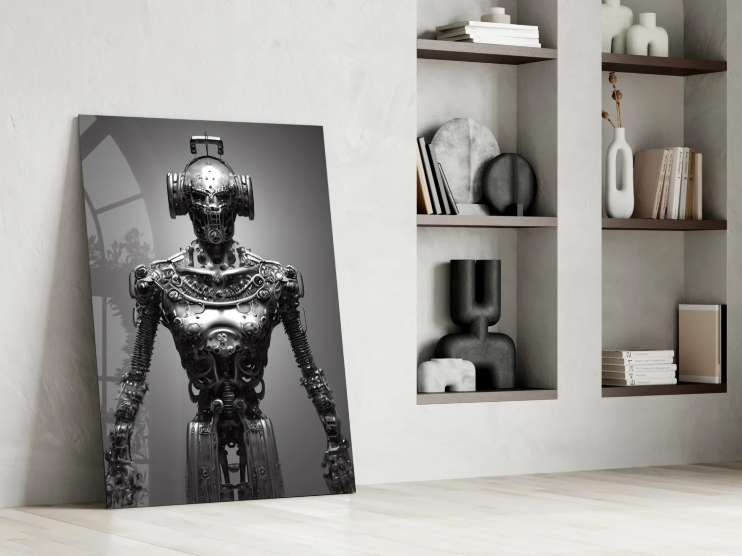 Humachine" Glass Art || Designer Collection - Image 7
