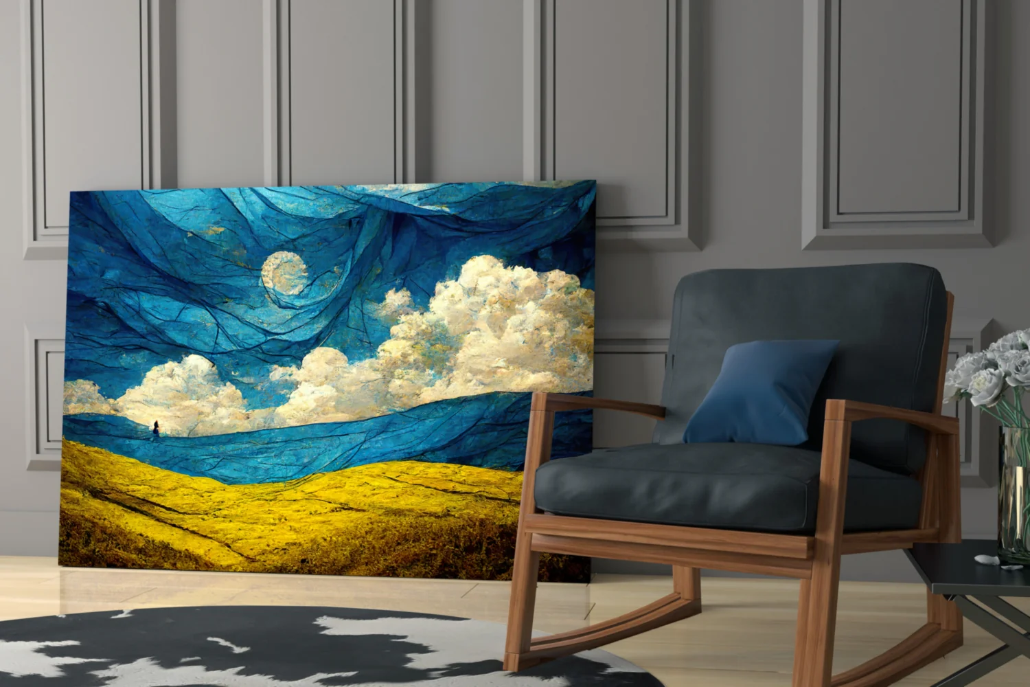 Dancing Sky Glass Art || Designers Collection - Image 7
