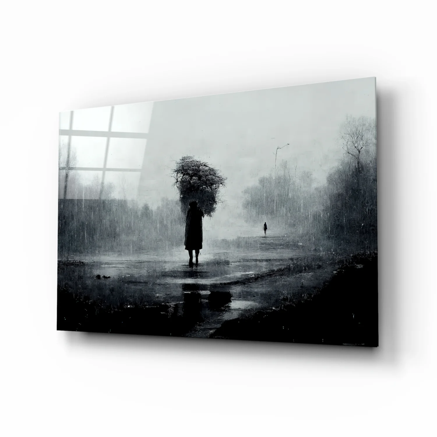 Loneliness Glass Art  || Designer Collection - Image 2