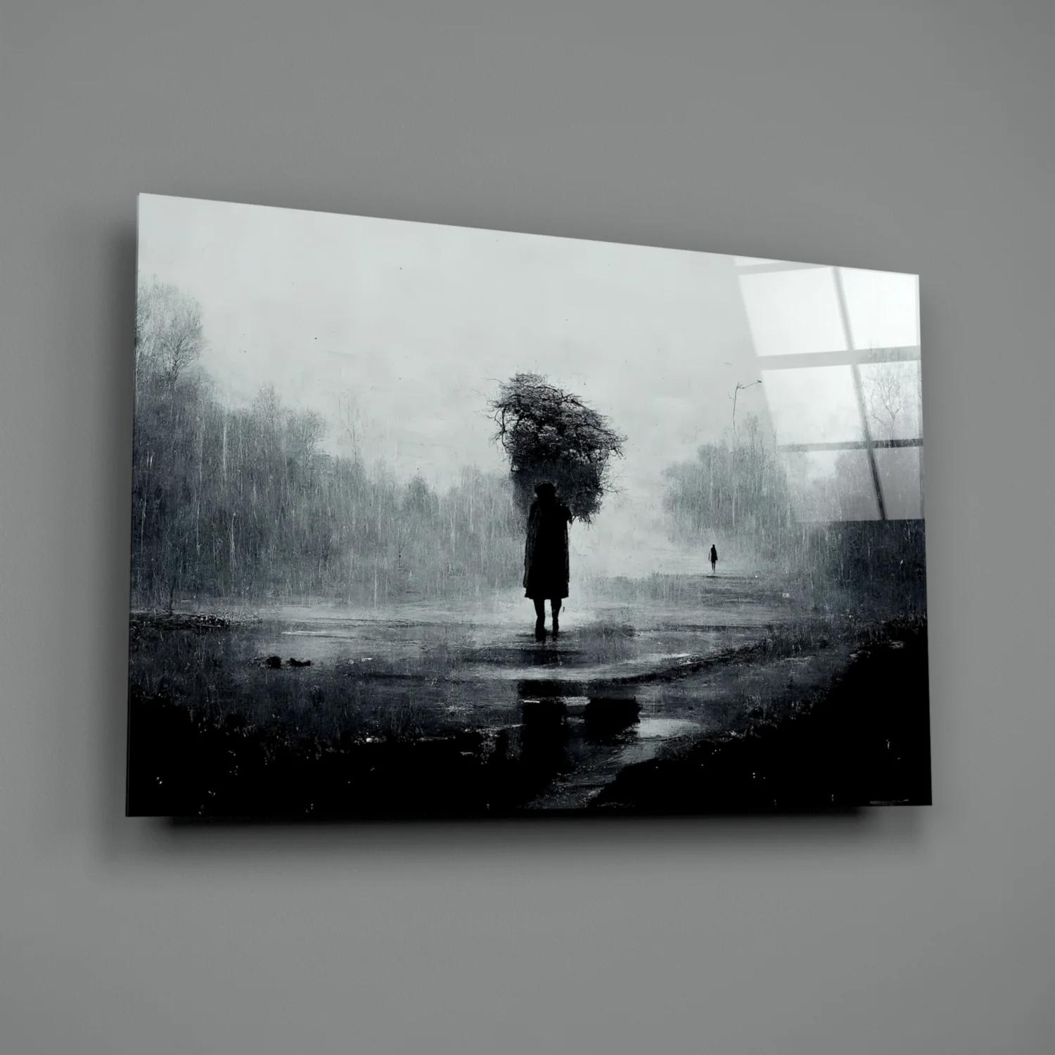 Loneliness Glass Art  || Designer Collection - Image 3