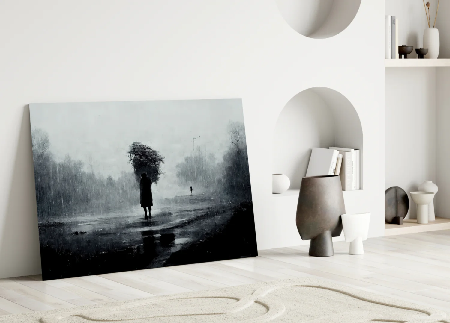 Loneliness Glass Art  || Designer Collection - Image 4