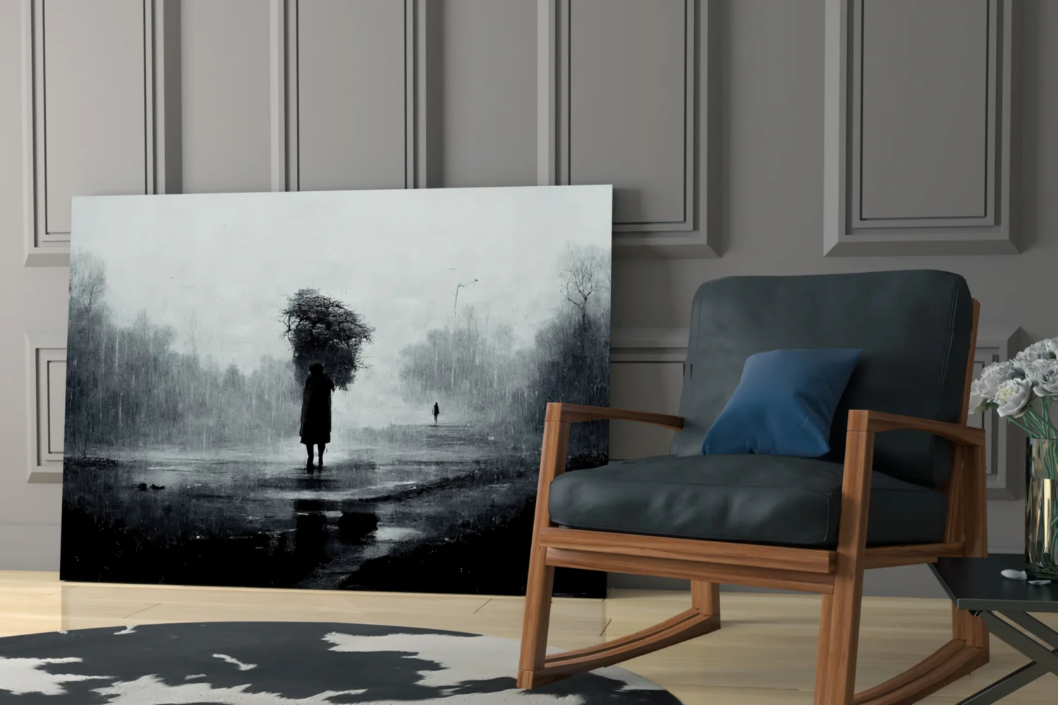Loneliness Glass Art  || Designer Collection - Image 7