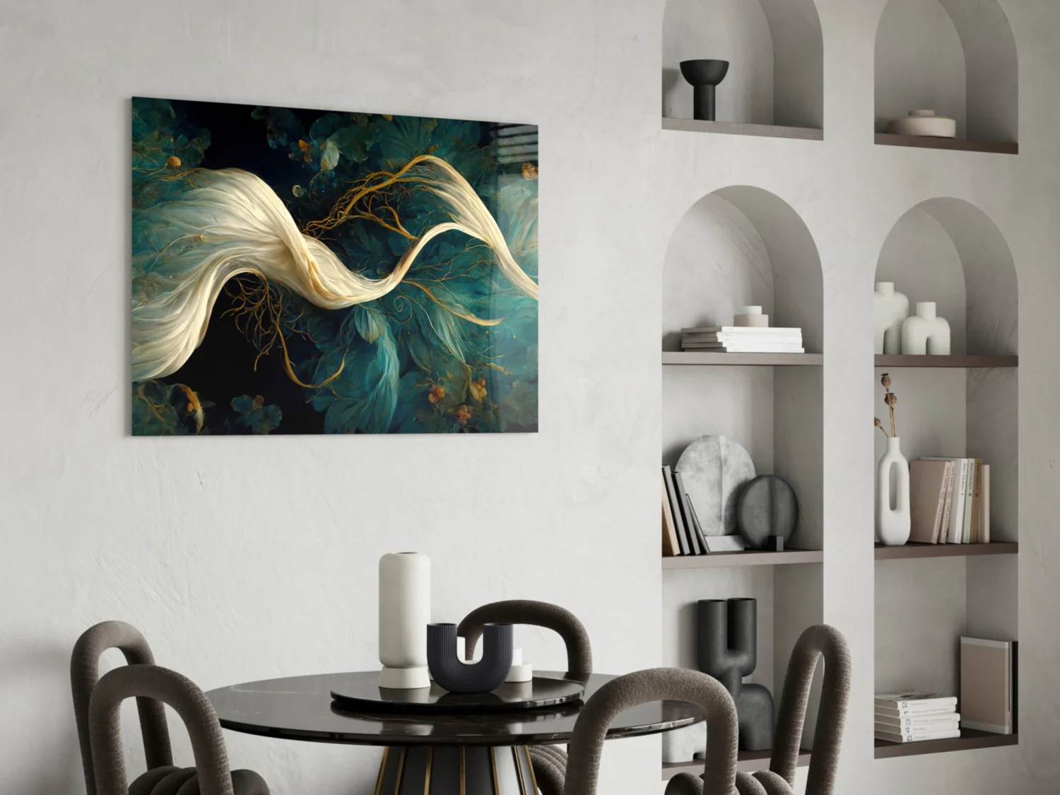 Flow of Roots Glass Art || Designer Collection - Image 6