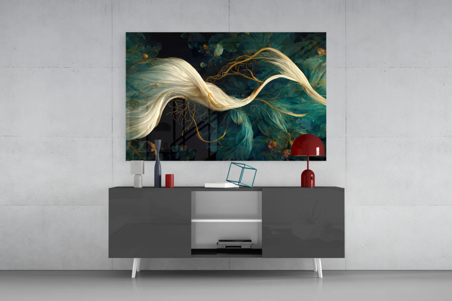 Flow of Roots Glass Art || Designer Collection - Image 9