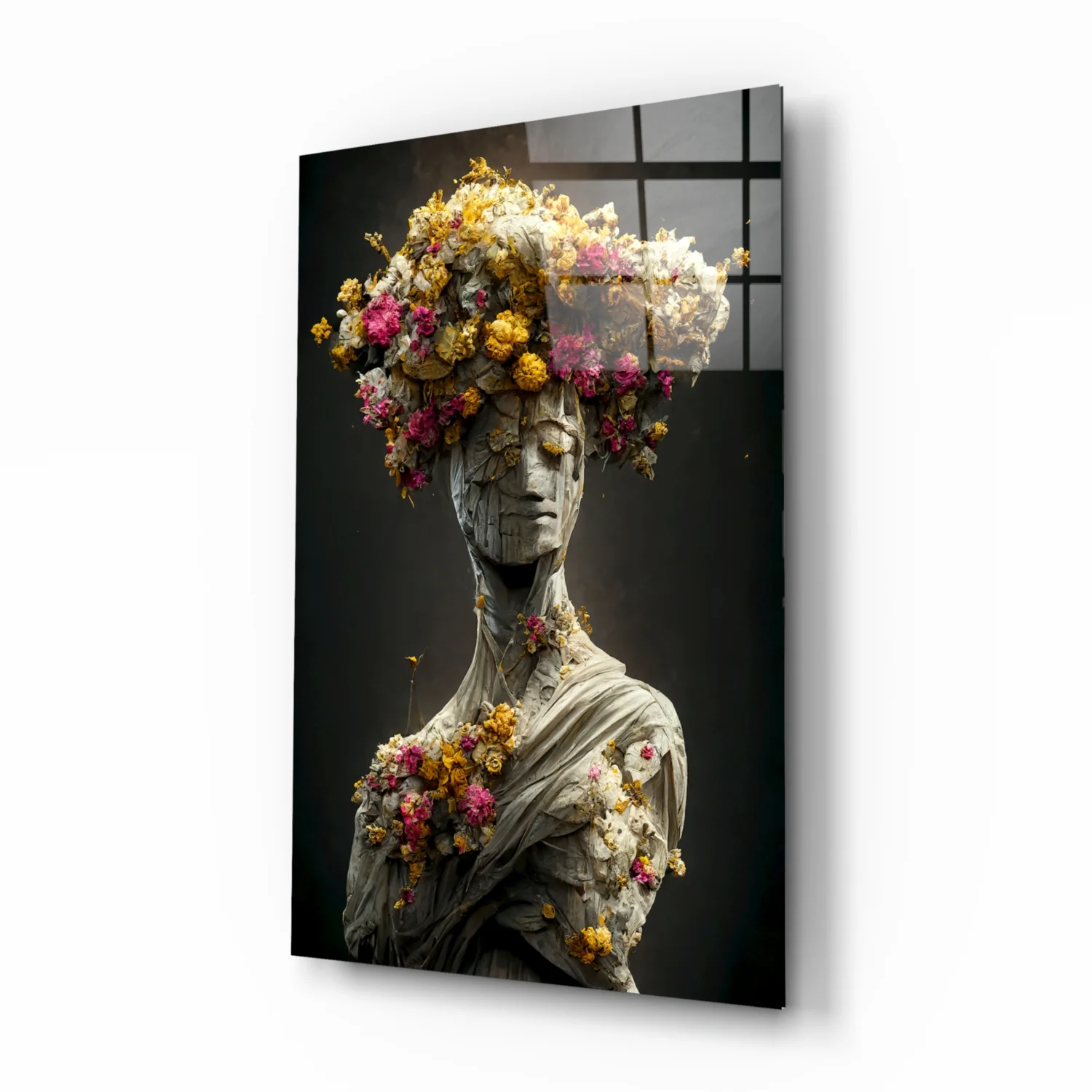 Abandoned Statue Glass Art  || Designer Collection - Image 2