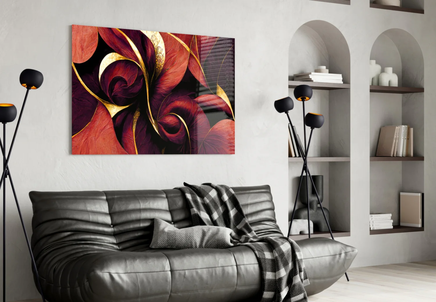 Curves Glass Art || Designers Collection - Image 5