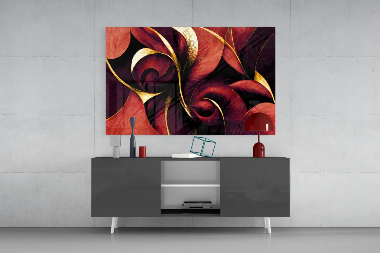 Curves Glass Art || Designers Collection - Image 9