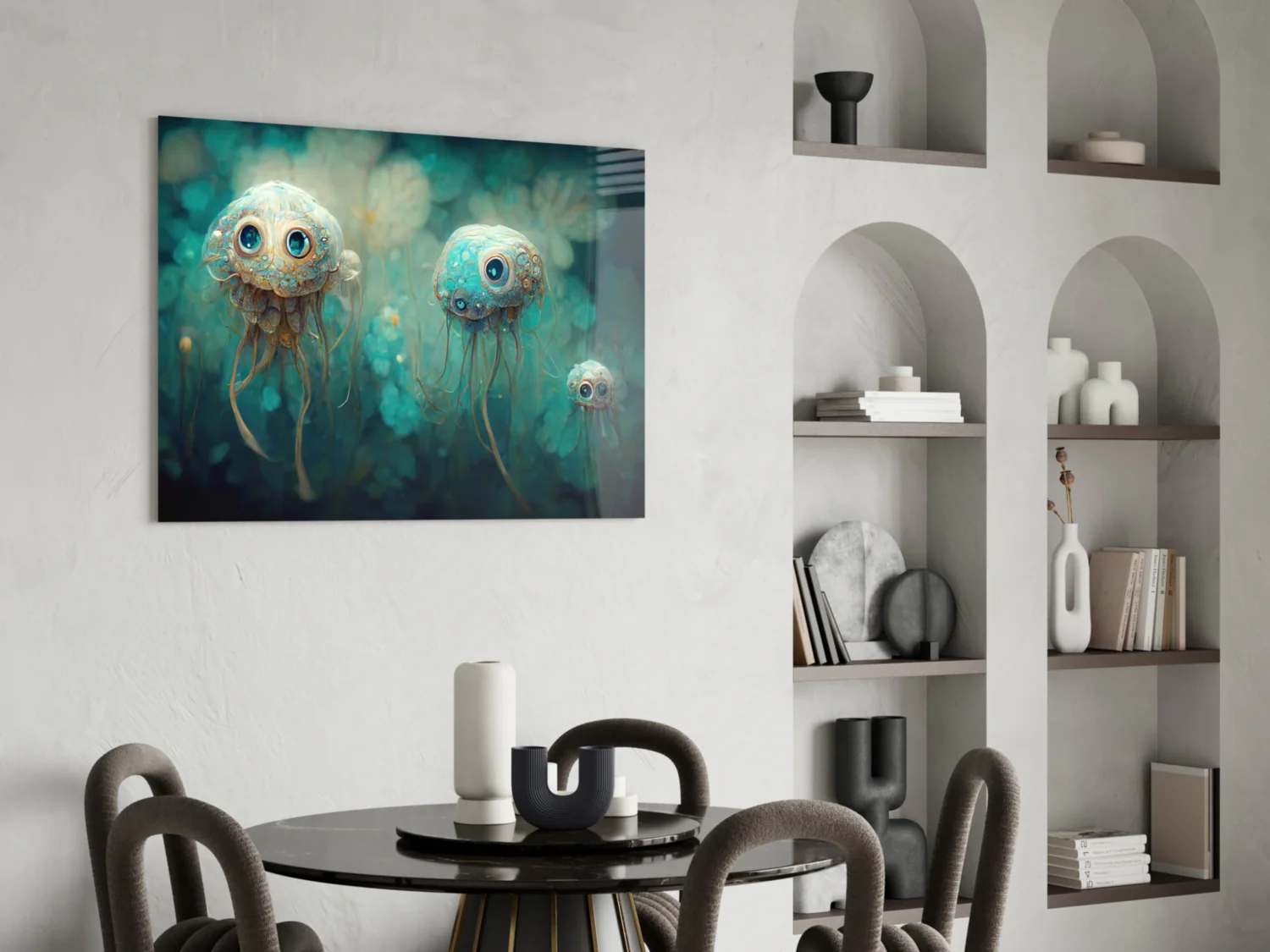 Jelly Eyes Glass Art  || Designer Collection - Image 6