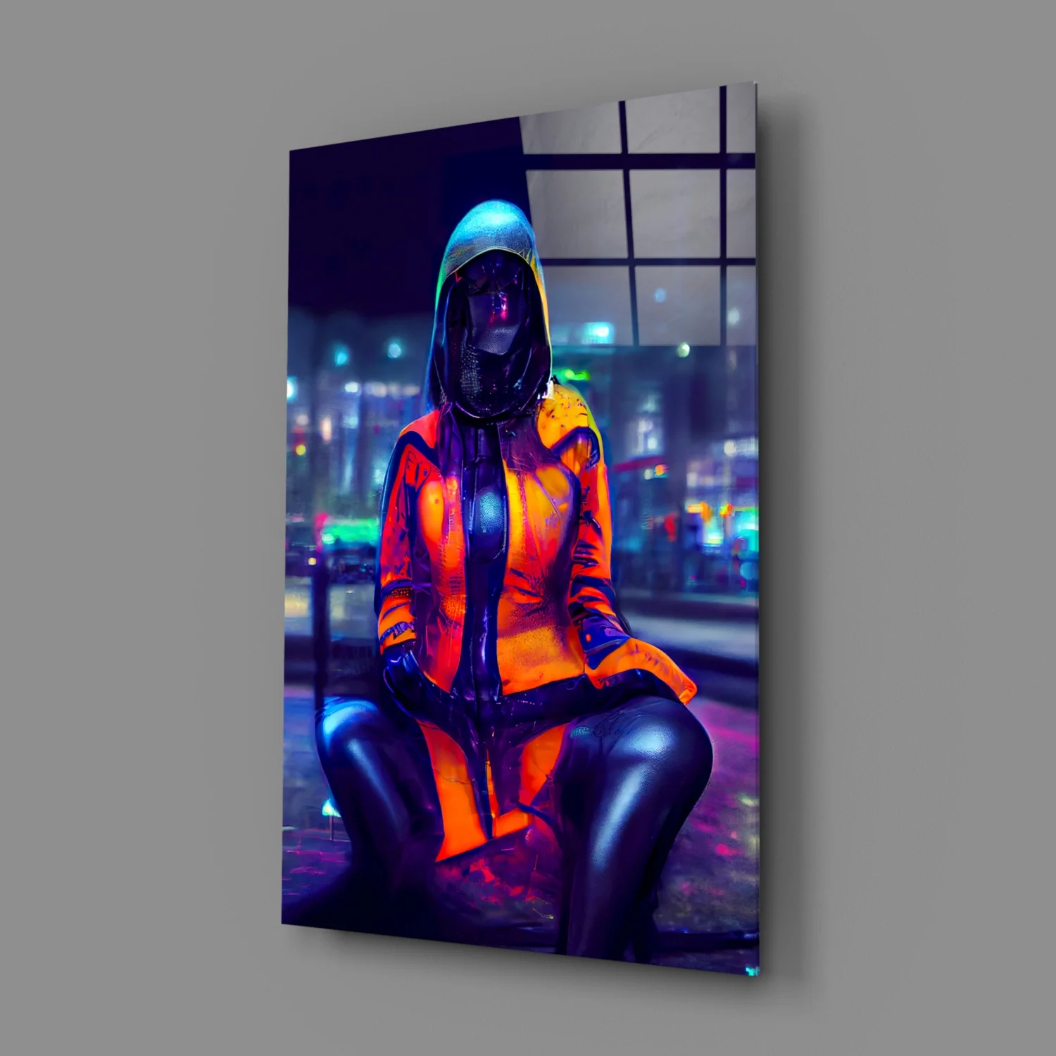 The Wait Glass Wall Art || Designer Collection - Image 3