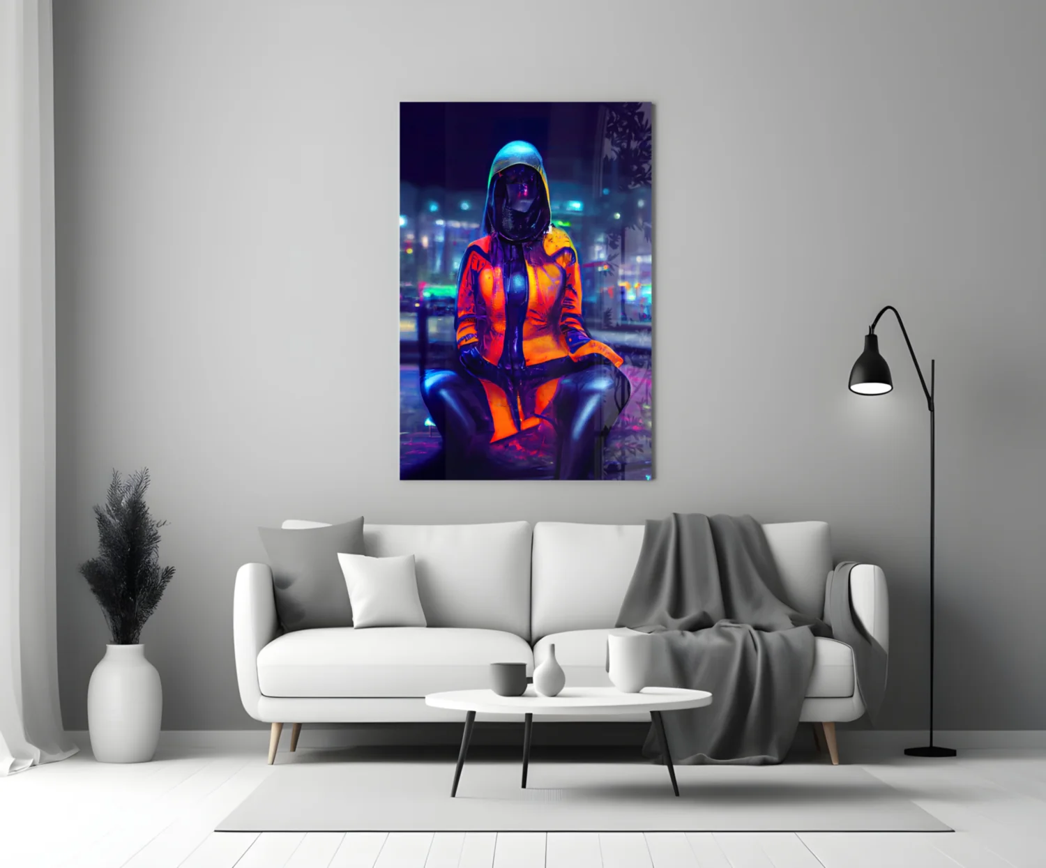 The Wait Glass Wall Art || Designer Collection - Image 4