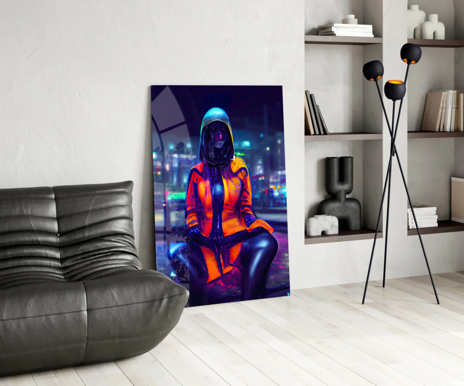 The Wait Glass Wall Art || Designer Collection - Image 6