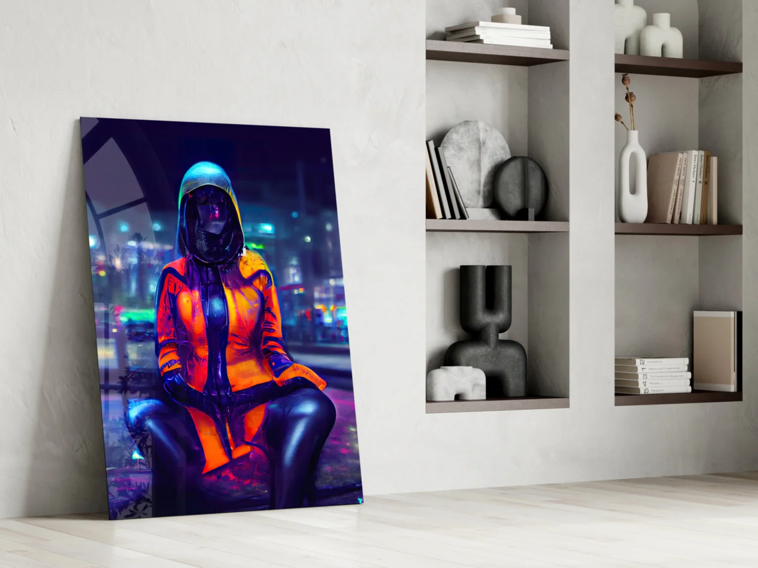 The Wait Glass Wall Art || Designer Collection - Image 7