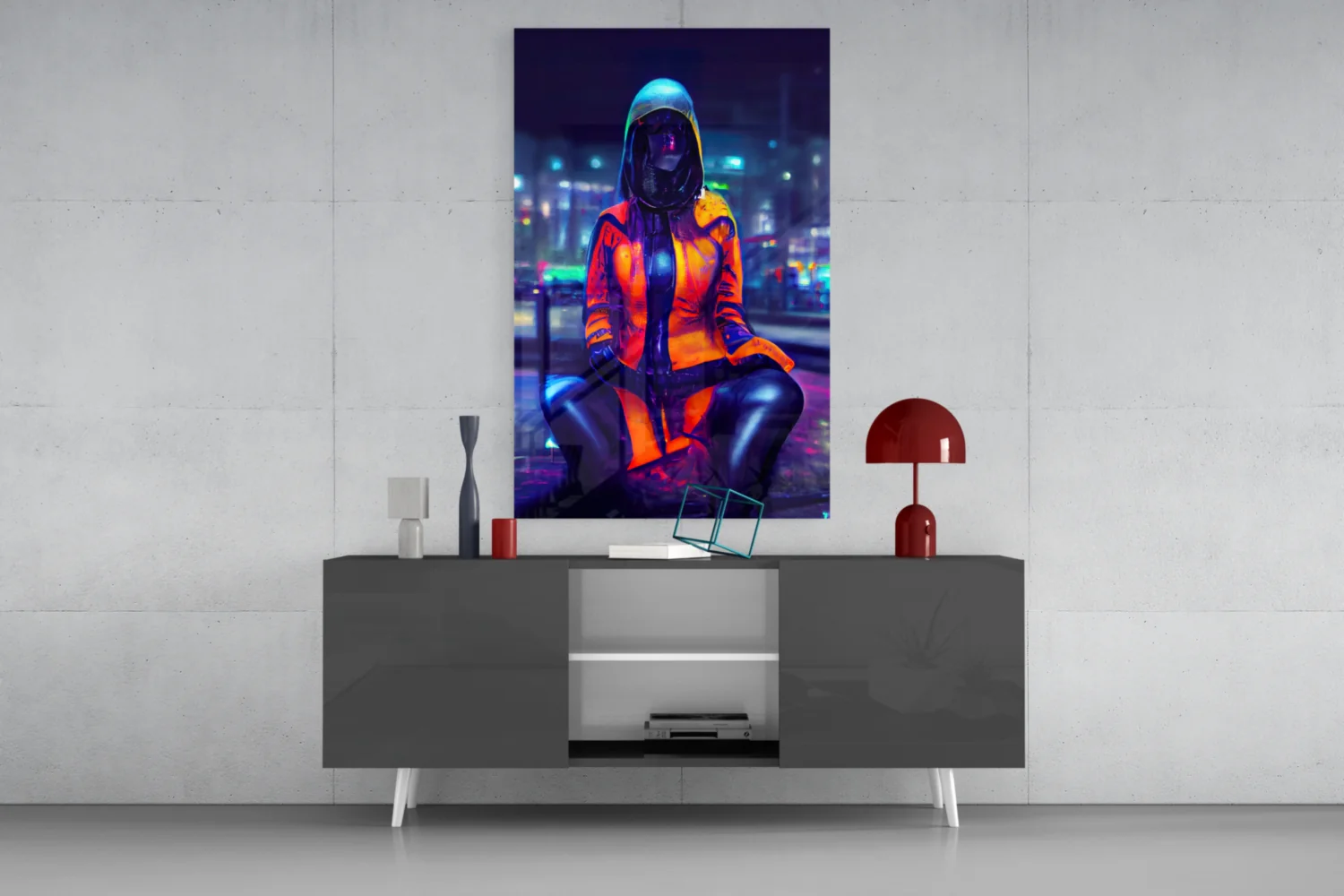 The Wait Glass Wall Art || Designer Collection - Image 9