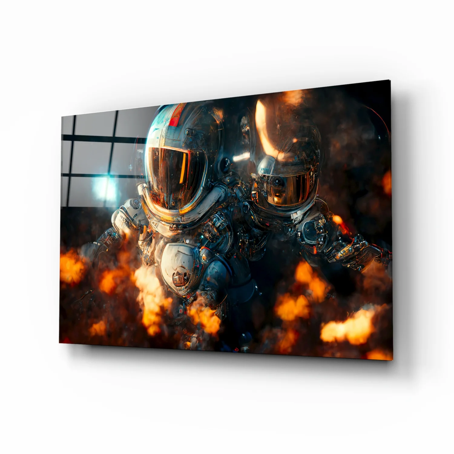 The Drift Glass Wall Art || Designer Collection - Image 2