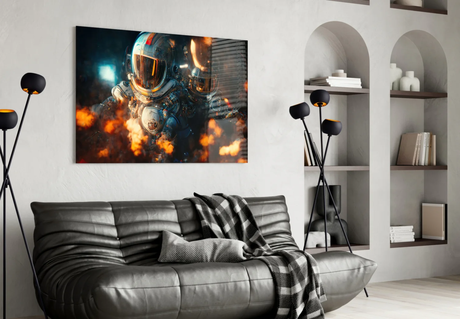 The Drift Glass Wall Art || Designer Collection - Image 5