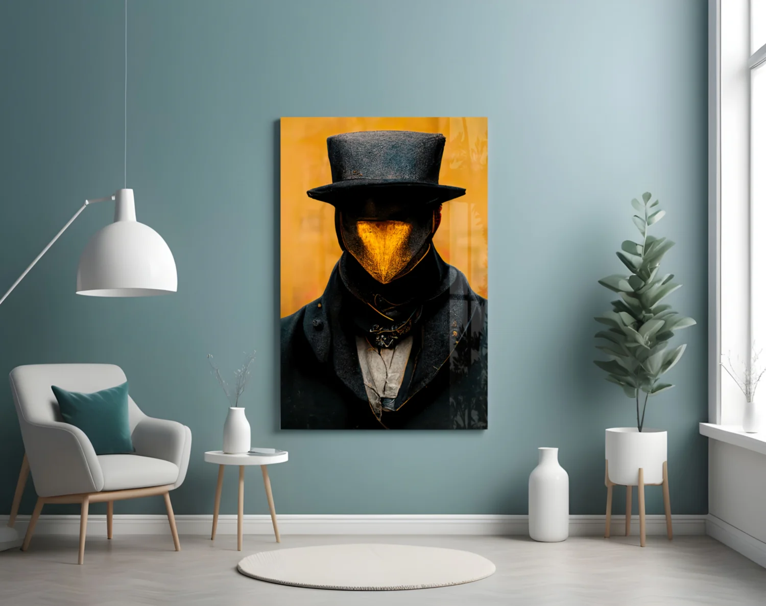 Mr. Beak Glass Art  || Designer Collection - Image 5