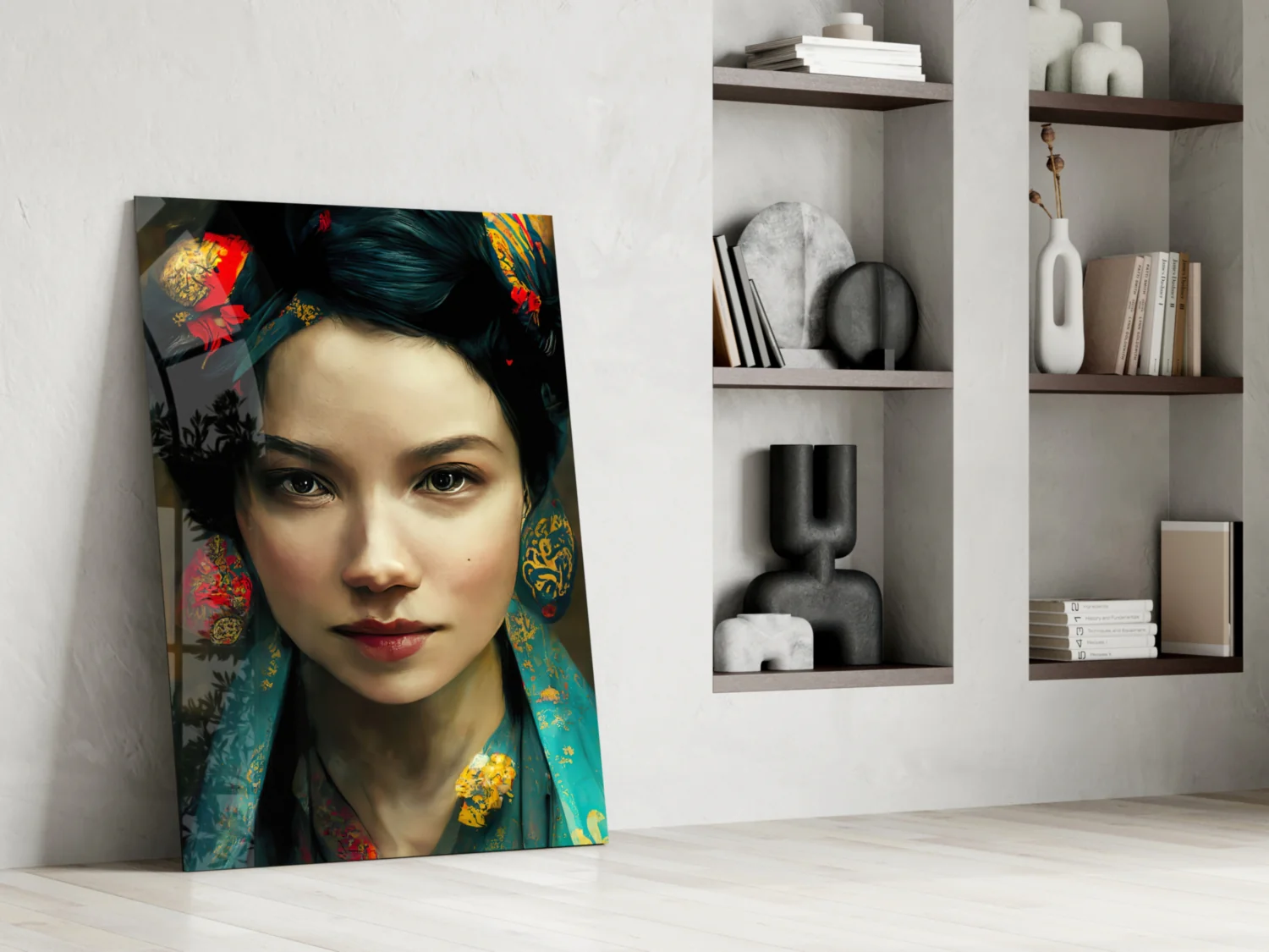 Virtual Beauty Glass Wall Art  || Designers Collection - Image 7