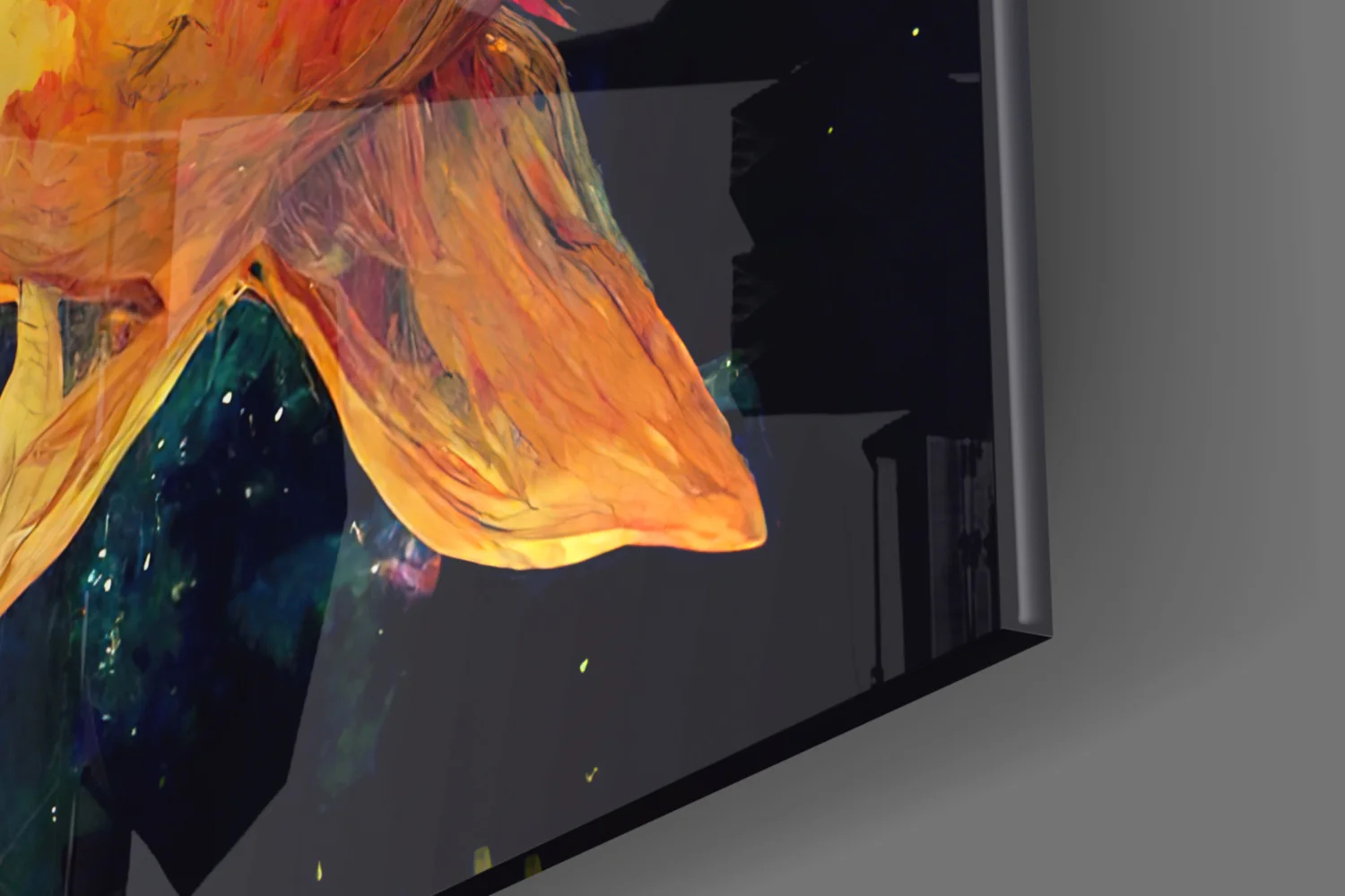 Space Aquarium Glass Wall Art || Designer Collection - Image 8