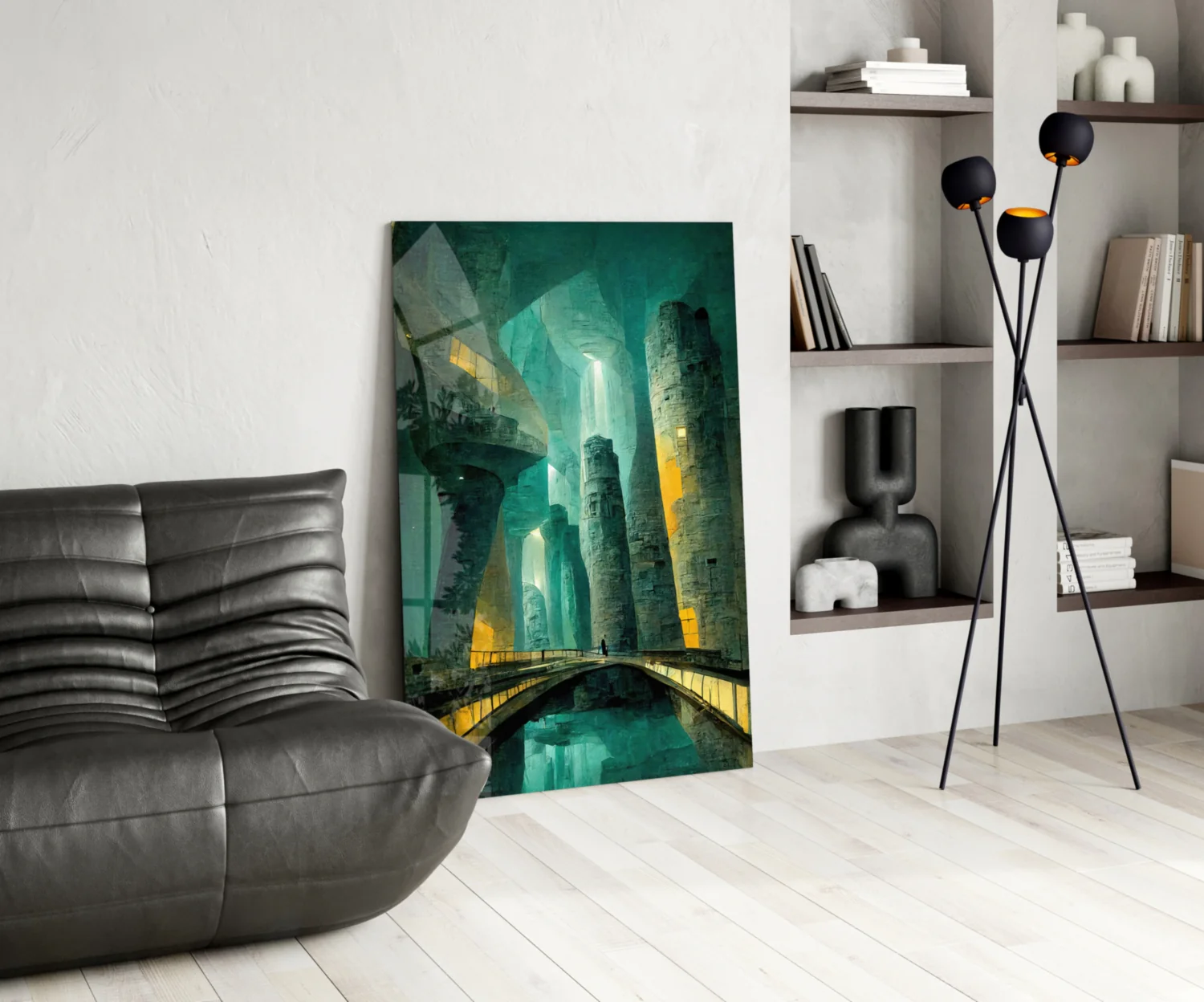 Underground Glass Wall Art || Designers Collection - Image 6