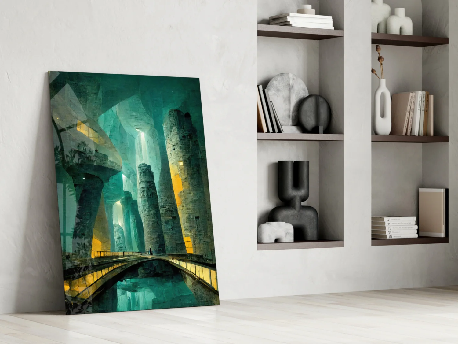 Underground Glass Wall Art || Designers Collection - Image 7