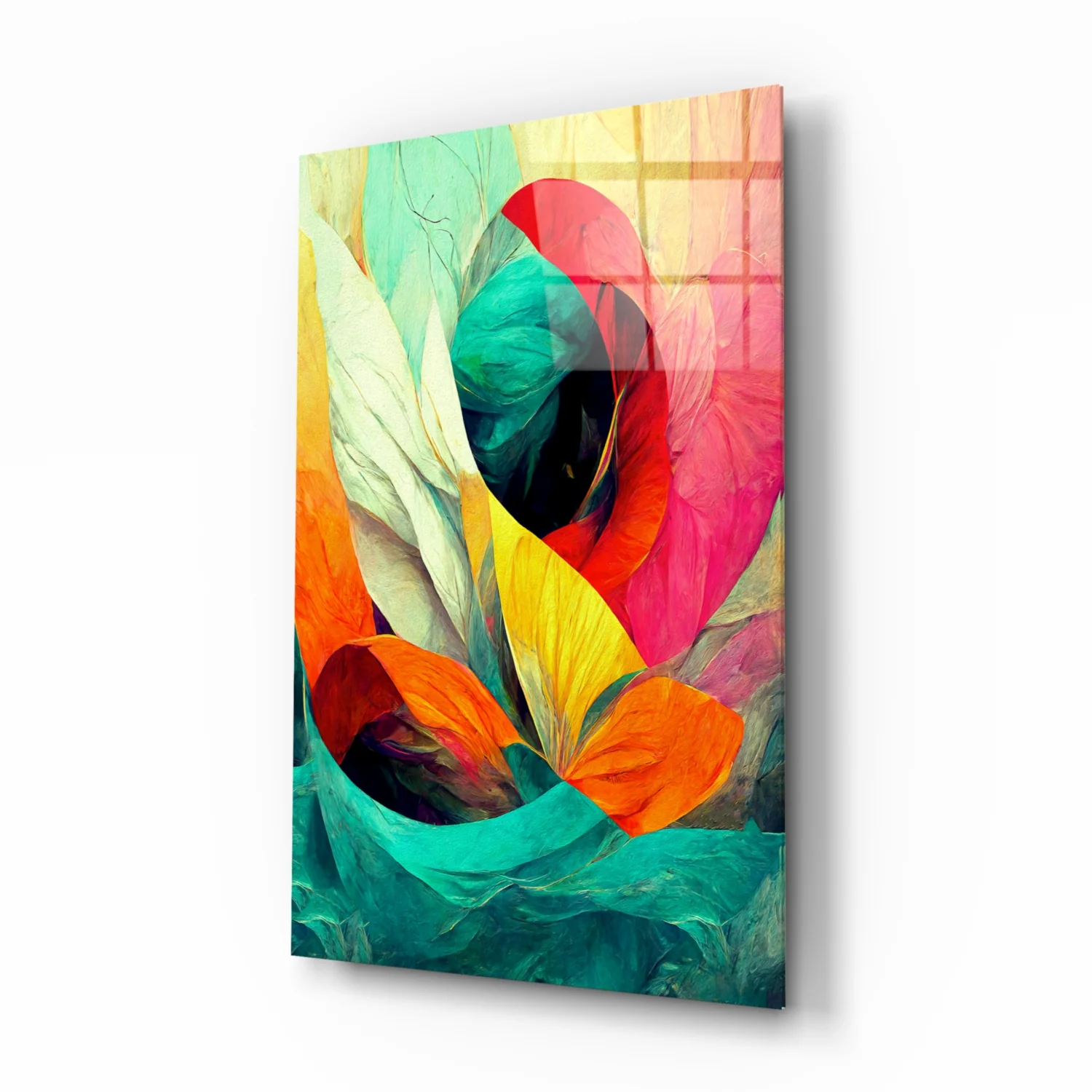 Hidden Swan Glass Wall Art  || Designer Collection - Image 2