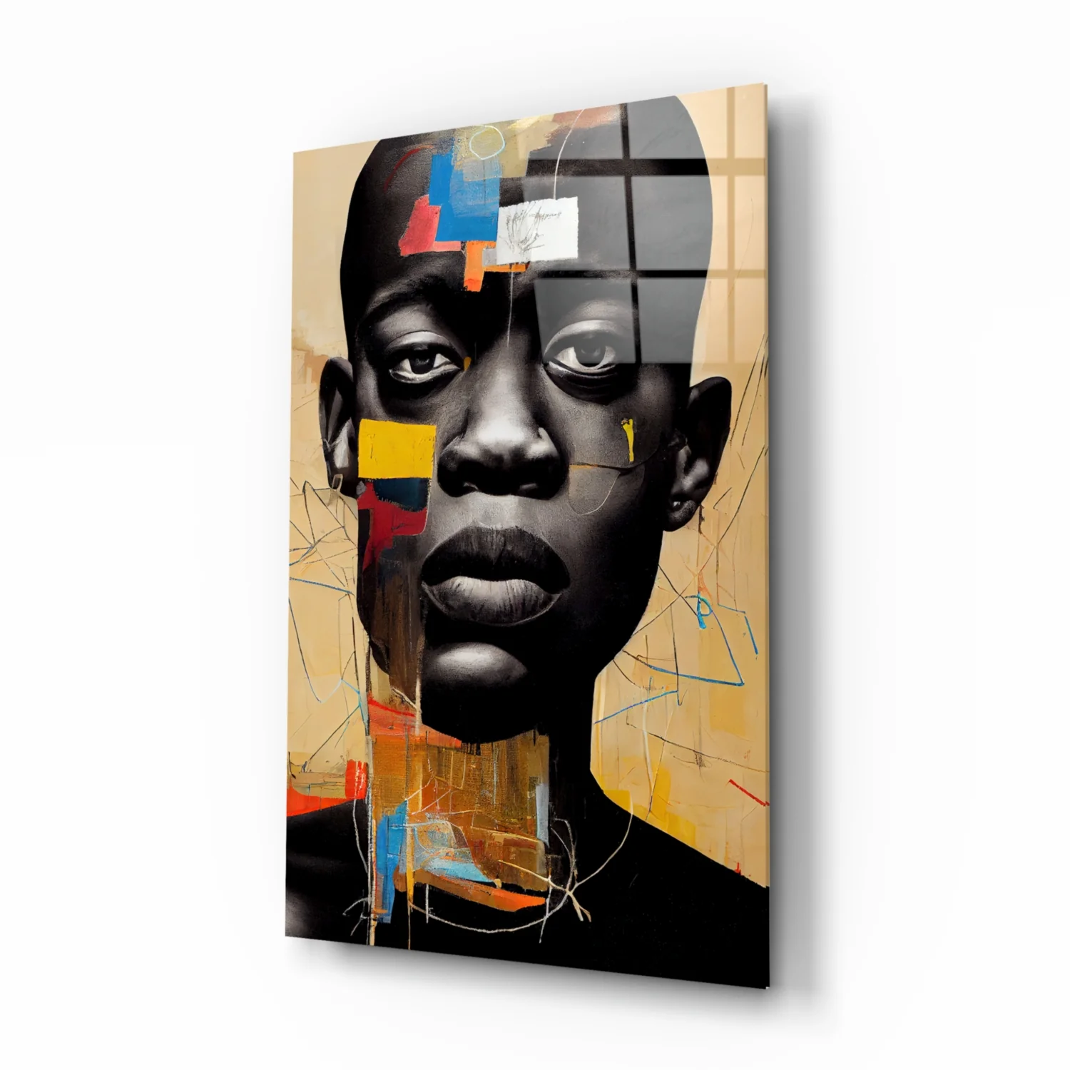 The Rebellious Look Glass Wall Art  || Designer Collection - Image 2