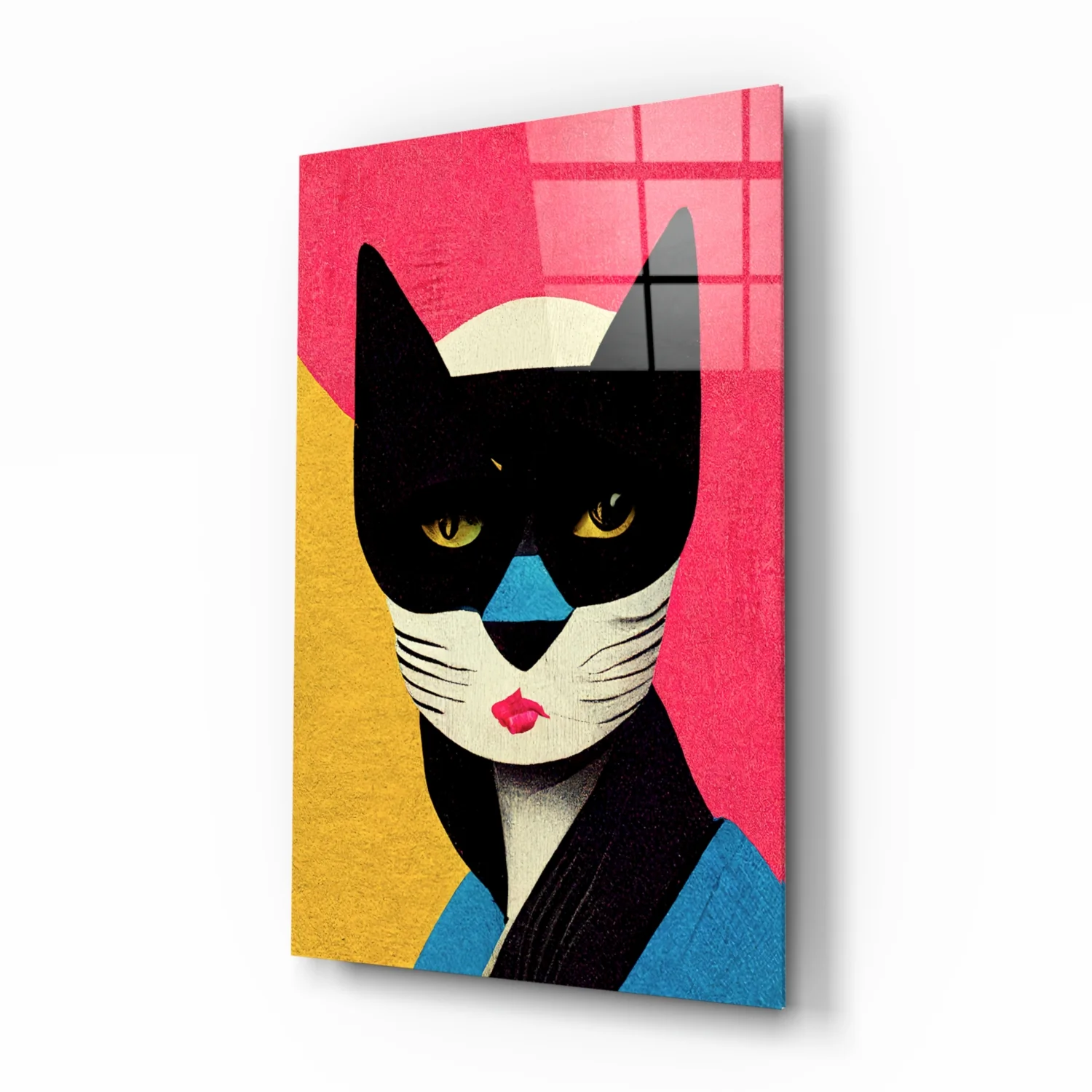 Masked Glass Wall Art || Designer Collection - Image 2
