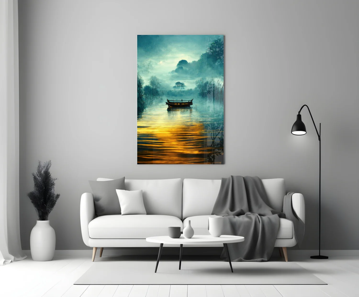 Silence Glass Wall Art  || Designer Collection - Image 4