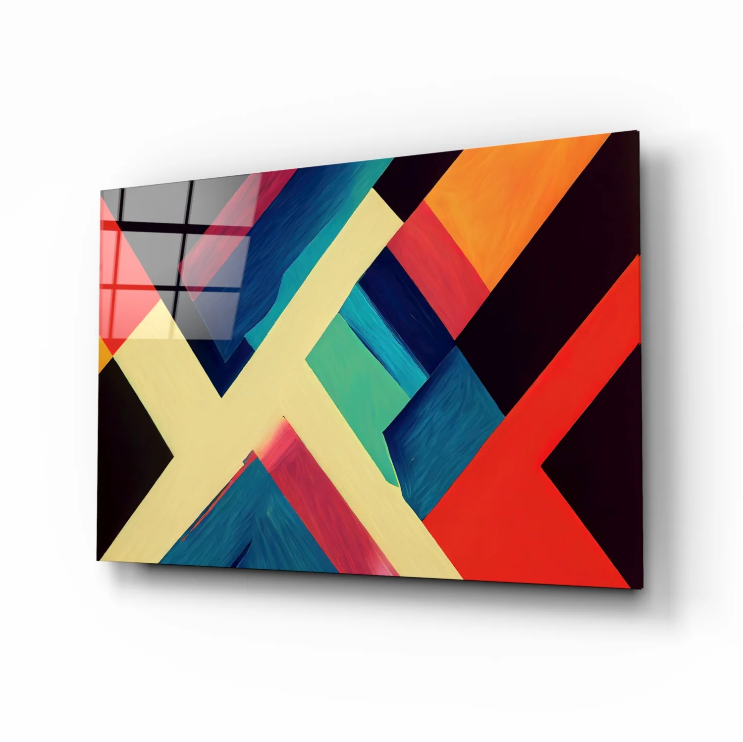 Corners Glass Wall Art  || Designers Collection - Image 2