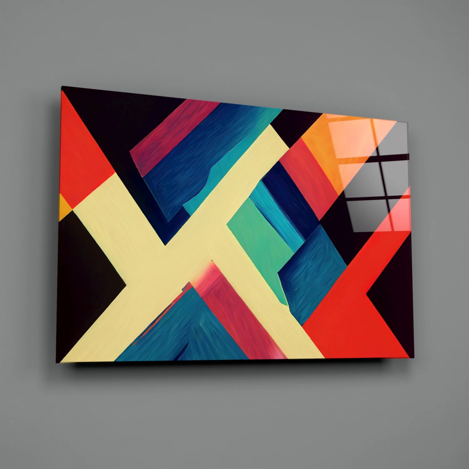 Corners Glass Wall Art  || Designers Collection - Image 3