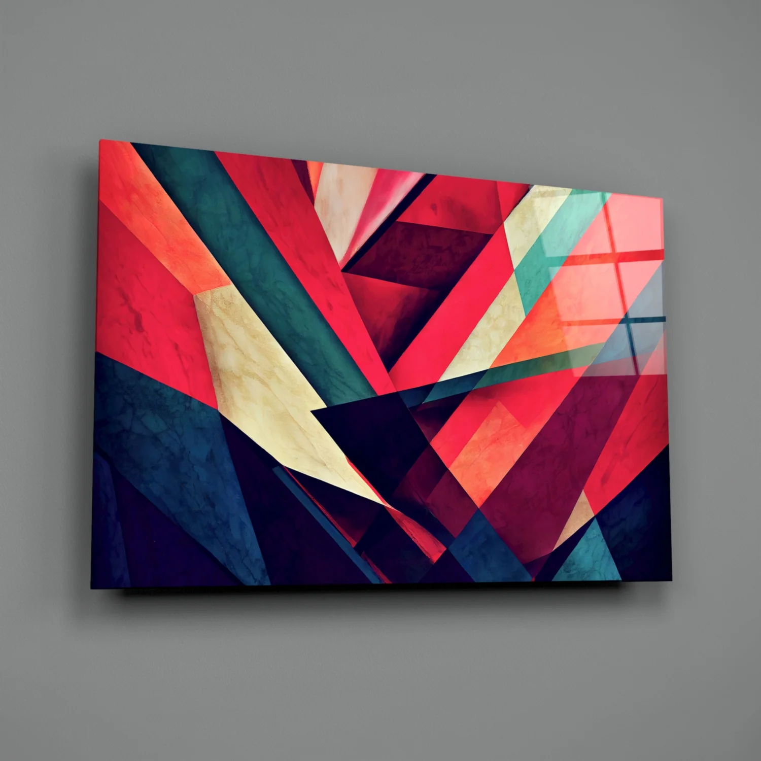 Corners Glass Wall Art  || Designers Collection - Image 3