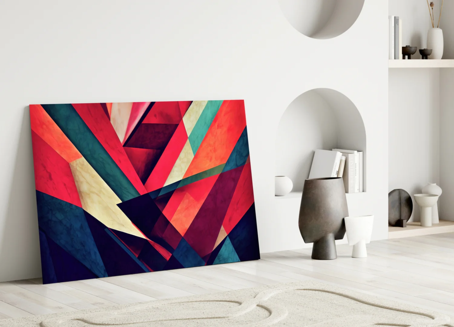 Corners Glass Wall Art  || Designers Collection - Image 4