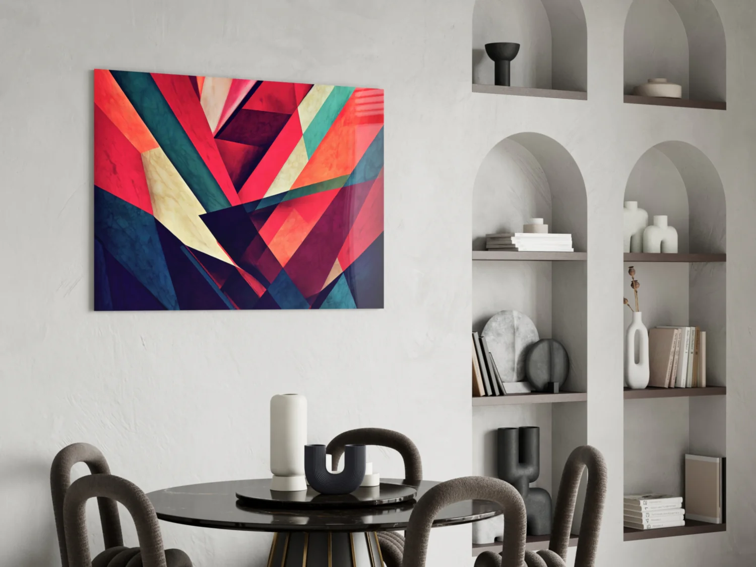 Corners Glass Wall Art  || Designers Collection - Image 6