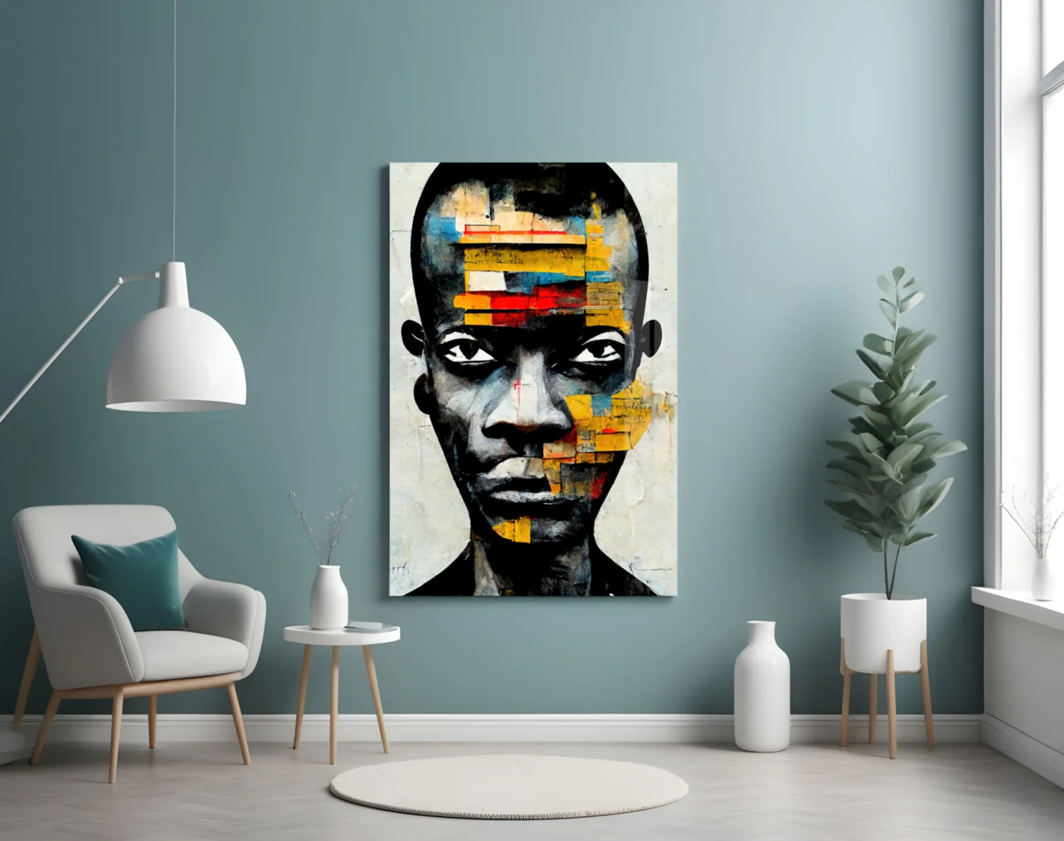 The Rebellious Look Glass Wall Art || Designer Collection - Image 5