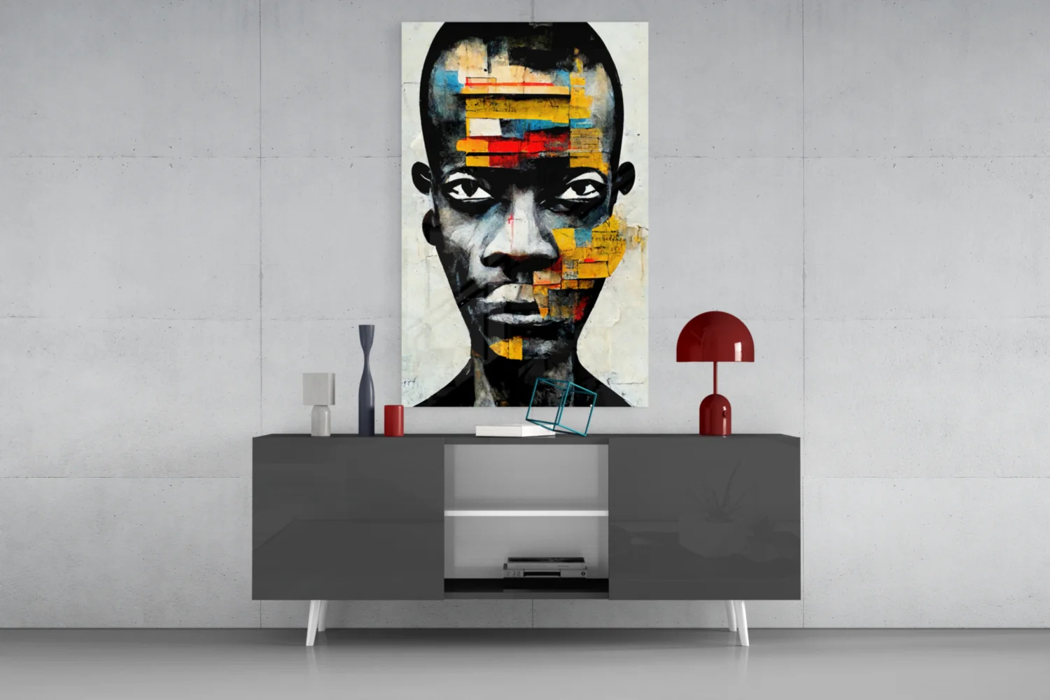 The Rebellious Look Glass Wall Art || Designer Collection - Image 9