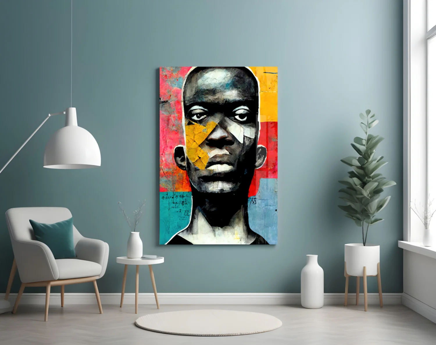 The Rebellious Look Glass Wall Art  || Designer Collection - Image 5
