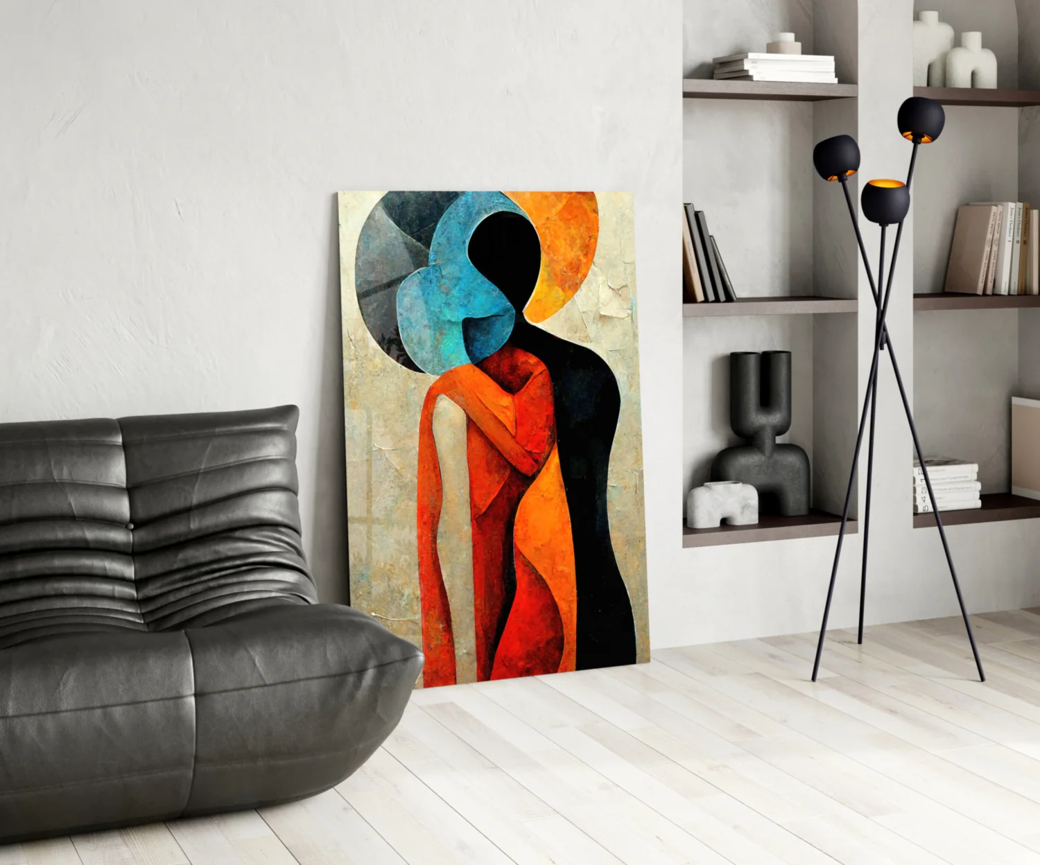 Hug Glass Wall Art  || Designer Collection - Image 6