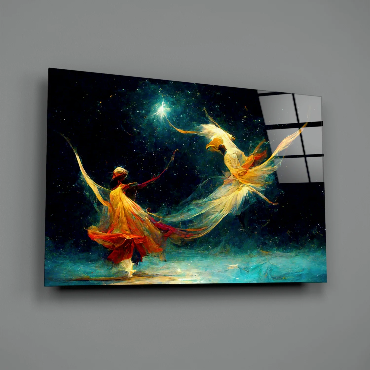 Mysticism Glass Wall Art  || Designer Collection - Image 3