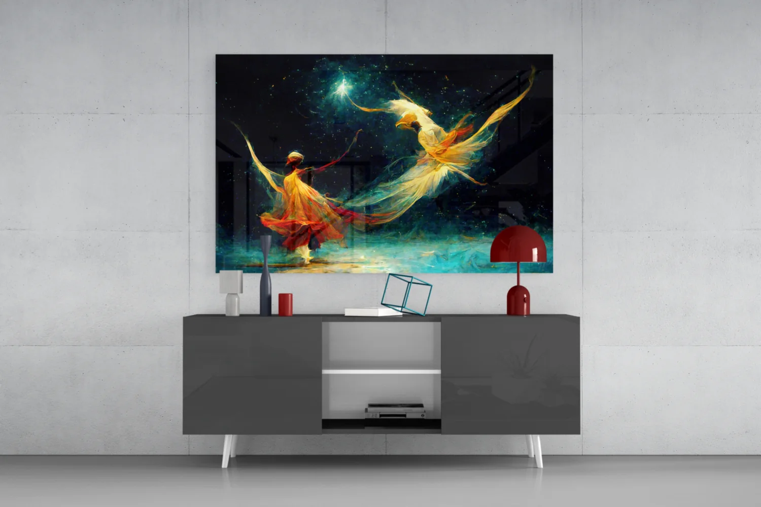 Mysticism Glass Wall Art  || Designer Collection - Image 9