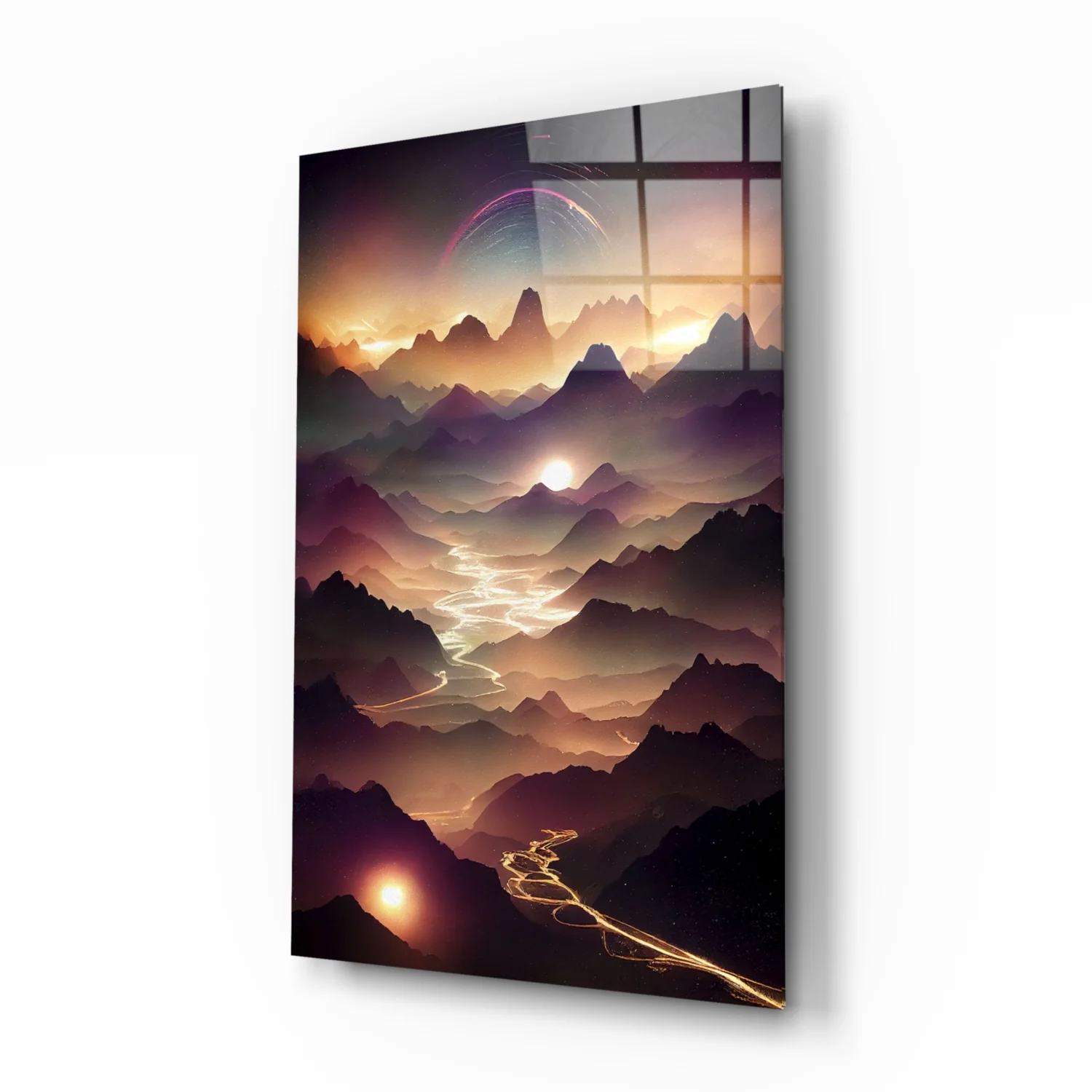 Lavas Glass Wall Art  || Designer Collection - Image 2