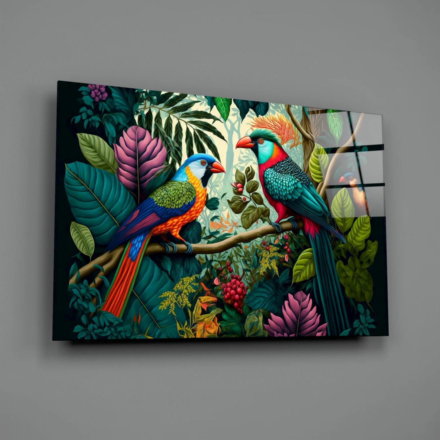 Dating on Amazon Glass Wall Art  || Designers Collection - Image 3