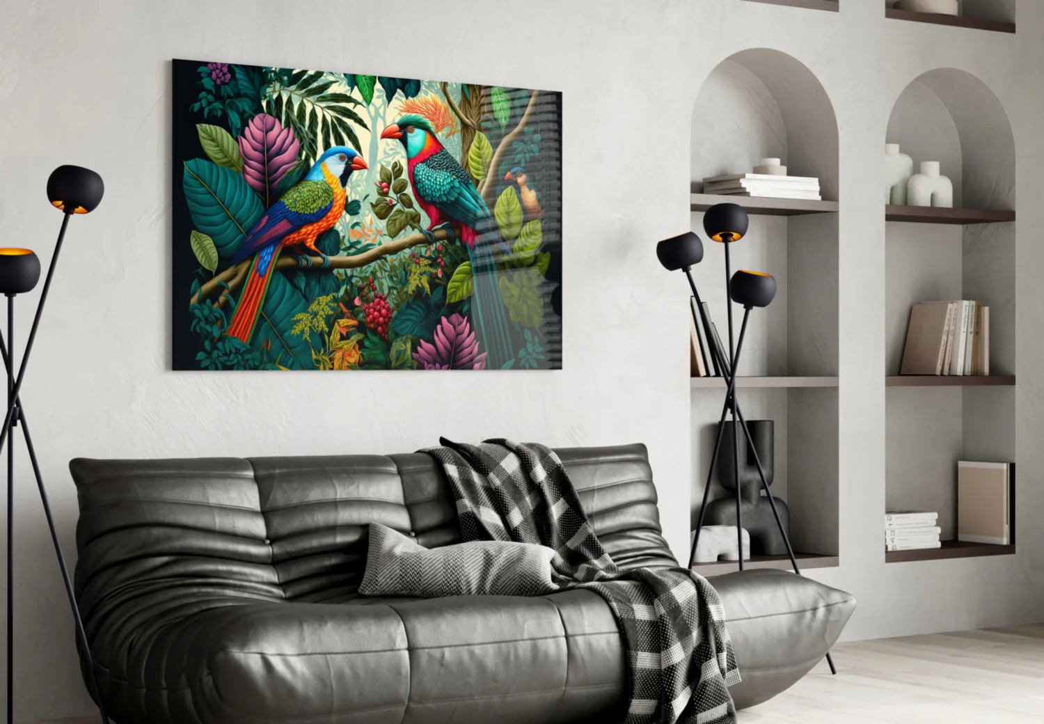 Dating on Amazon Glass Wall Art  || Designers Collection - Image 5