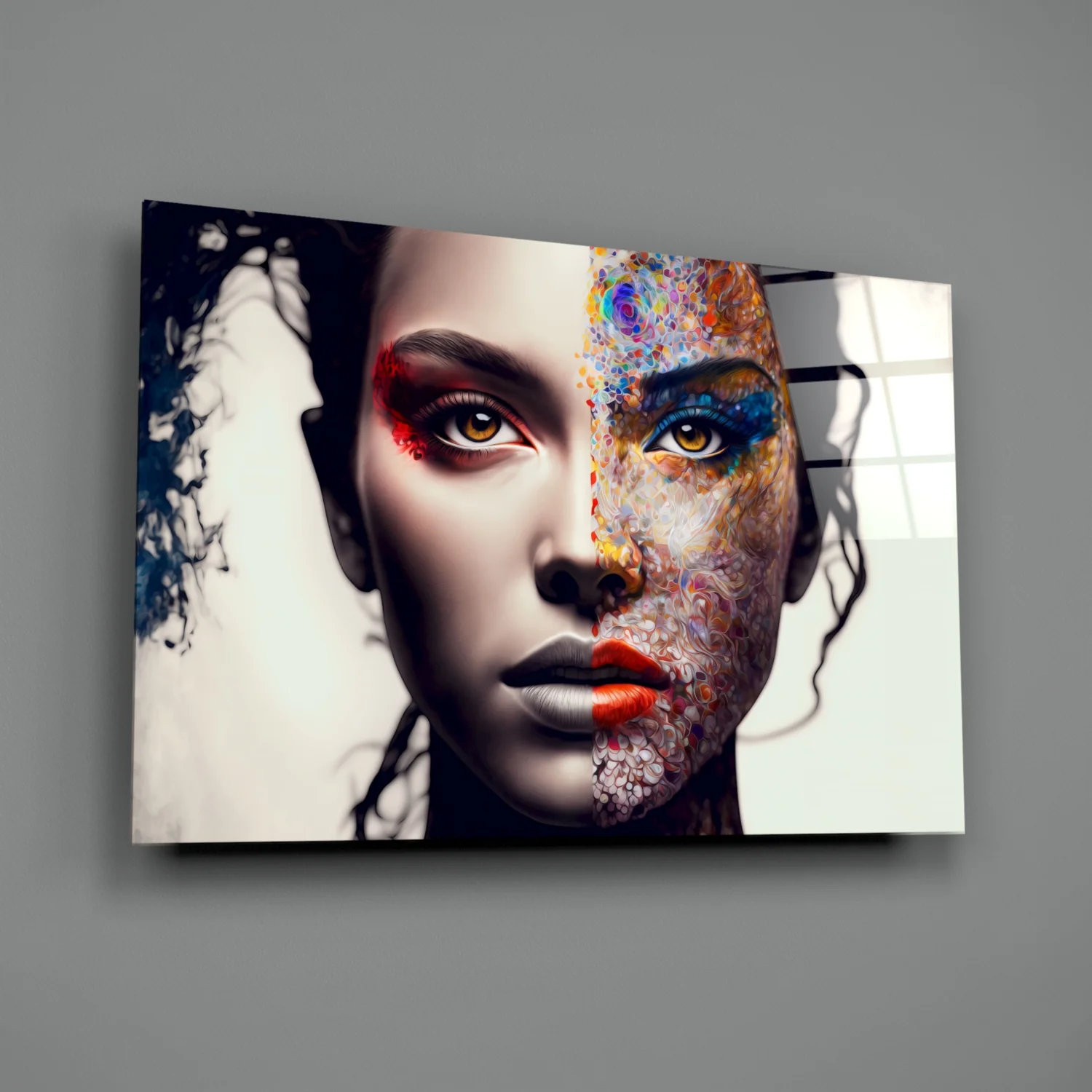 From Cartoon to Reality Glass Wall Art  || Designer Collection - Image 3